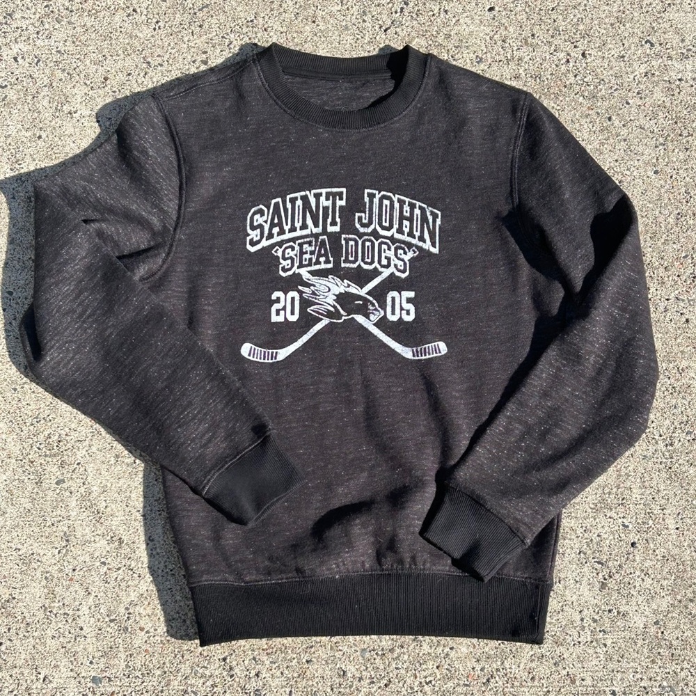 QMJHL Saint John Sea Dogs Hockey Crewneck Sweater